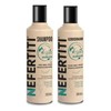 Kit Vegan Nefertiti Shampoo y Acondicionador sin Sales, sin Sulfatos y sin Parabenos, con Keratina Vegana y Aceite de Macadamia, Repara y Acondiciona 