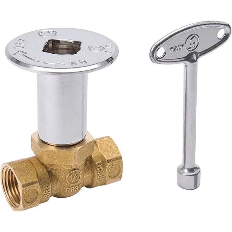 ProLine Log Lighter Gas Valve, 1/2" IPS Fireplace, 1/4 Turn,