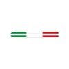 Stripes Adhesive Strips Tricolour Italy for Alfa Giulia Mirrors
