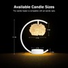 Yeuslor White Candle Warmer Lamp for Jar Candles with Adjustable