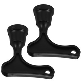 Mipcase 2pcs Golf Shoe Spike Wrench Tool Comfortable Grip Cleat Remover for Easy Replacement of Spikes Golf American Football Rugby Shoes