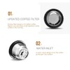 i Cafilas Nespresso Capsules Stainless Steel Compatible with Nespresso Capsules