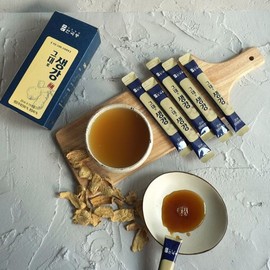 미식한가 그대로 생강 생강청 스틱생강 20ml 60포 Gourmet Ginkgo Raw Ginger Ginger Syrup Stick Ginger 20ml 60 Packs
