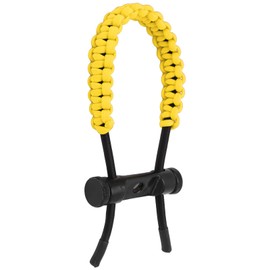 Evonecy Bow Hand Sling for Archery, 3 Core Bow Hand Sling for Training (Yellow)