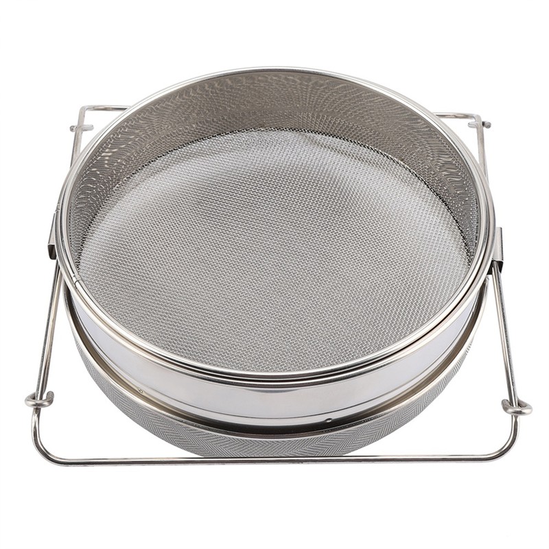Big Stainless Steel Double Layer Honey Sieve / Strainer /