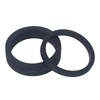 4 Pcs Silent Crossover Rings Rubber Shock Absorber Silencer Ring