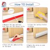 Premium Door Draft Stopper - Easy Install Weather Stripping Seal