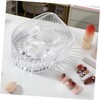 Cuenco de Manicura Transparente Recipiente para Remojar las Uñas para