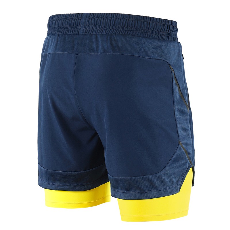 Lixada Men 2 in 1 Running Shorts Quick Drying Breathable