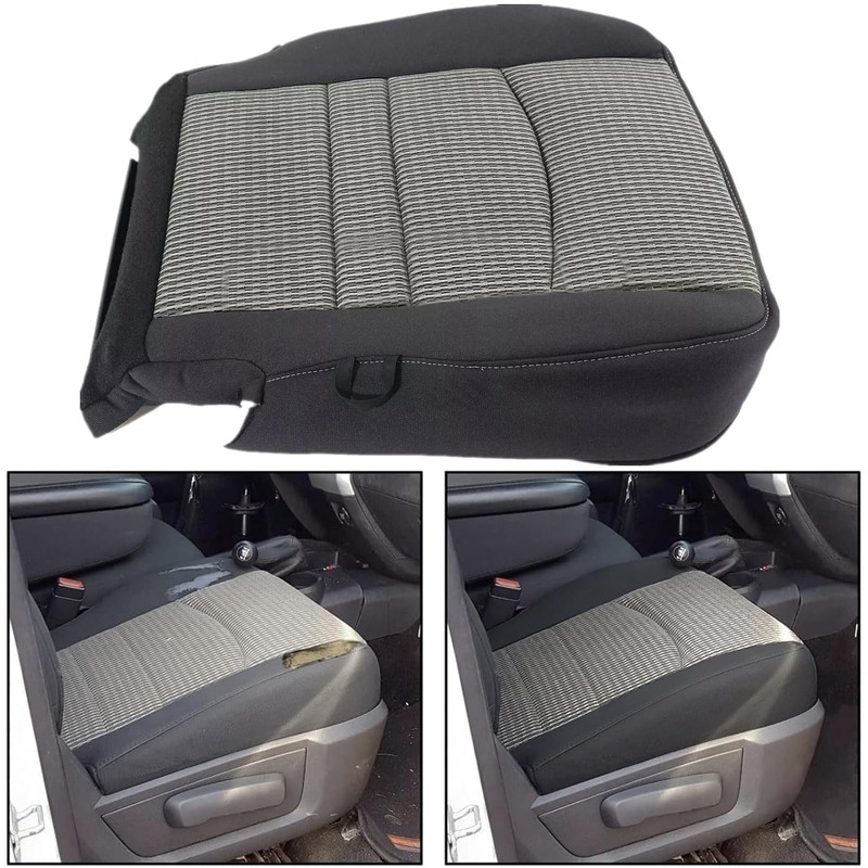 NLQR Front Driver Side Bottom Replacement Cloth Seat Covers Compatible