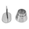 Moka Pot Stainless Steel Italian Type DIY Large Capacity Light