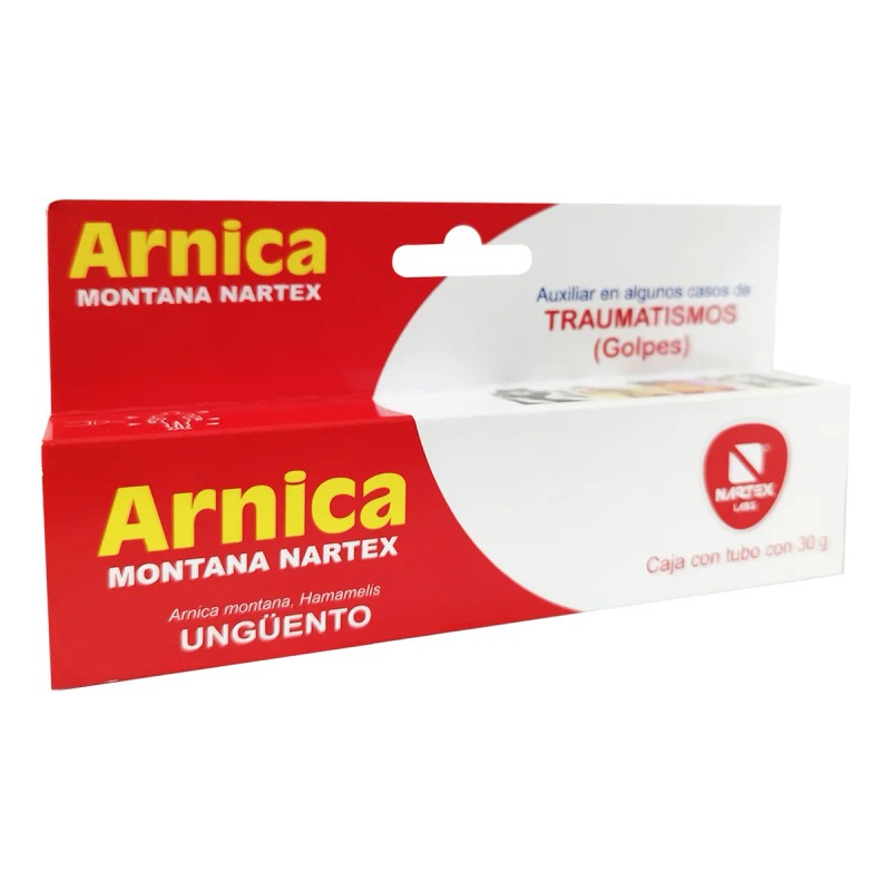 Arnica Tópica Montana Nartex Unguento Pack 3 Tubos Con 30g