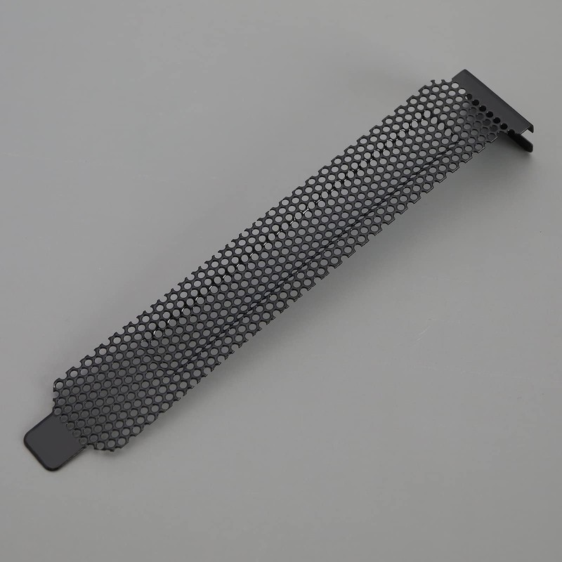 ECSiNG 10Pcs PCI Bit Dust Baffles Metal Dust Filter Blanking