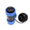 ZBLZGP TY28 Solderless Plug Socket IP68 Waterproof Connector 2-9 Pin