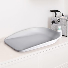 LITTLE RAWR Baby Changing Pad, Non-Slip Diaper Changing Pad, Waterproof Changing Pad, PU Foam Changing Pad on Table Topper for Changing Diaper and Dresser, Changing Table, Bed (Off-White)