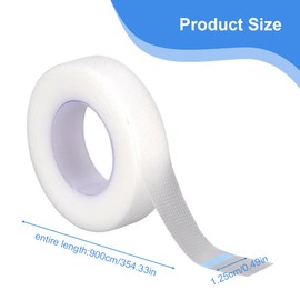 QJIBOVM Eyelash tape PE microporous tape for eyelash extension cloth tape for false eyelash patch makeup tools