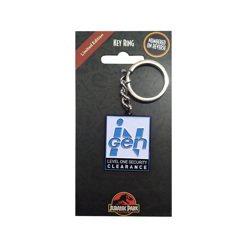 Fanattik Jurassic Park - Llavero de edición limitada