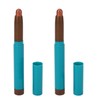 2PCS 1.4g Taupe Eyeshadow Sticks Waterproof Long Lasting Cream Texture