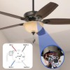 Ceiling Fan Switch Zing Ear ZE-208s E89885 3 Speed 4