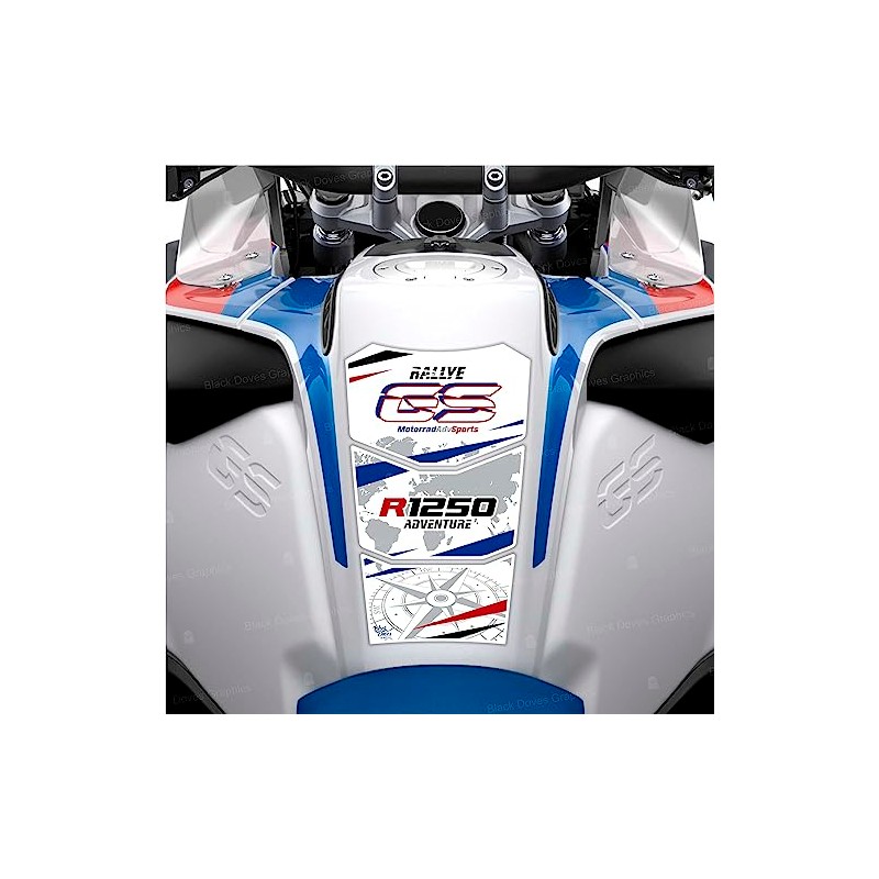 Tank Pad Sticker Resin Compatible with R 1250 GS Adventure