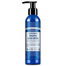 Dr Bronner's Organic Hair Creme - Peppermint, 177ml