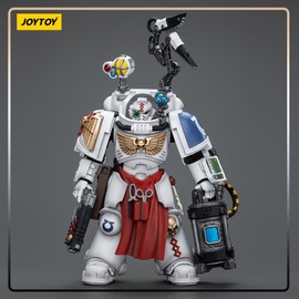 JOYTOY Warhammer 40K Uitramarines Apothecary Biologis 1/18 Action Figure（JT7219）