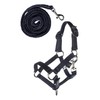 HKM Hobby Horsing Headcollar Set Basic Halter and Rope for