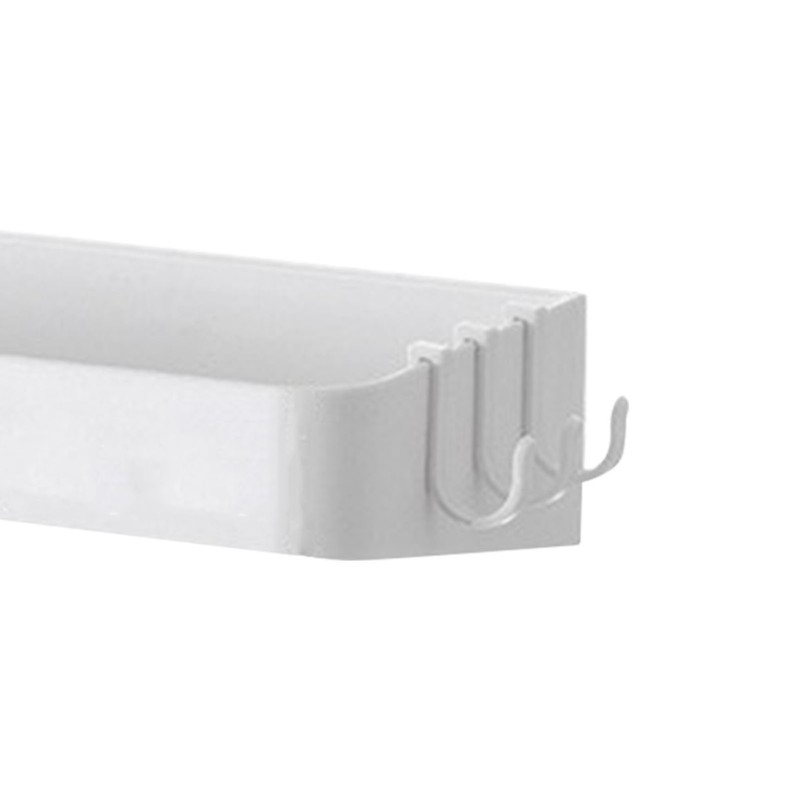 Wall Mounted Bathroom Shelf Multipurpose Modern Minimalism Style Punch Free