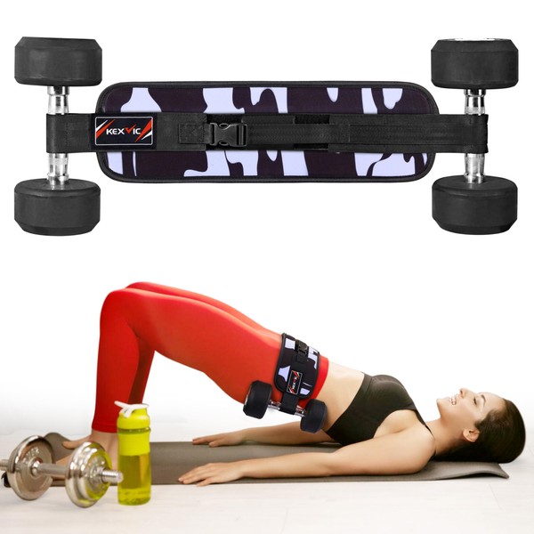 Hip Thrust Belt for Exercise- Booty Belt for Heavy Dumbbells,