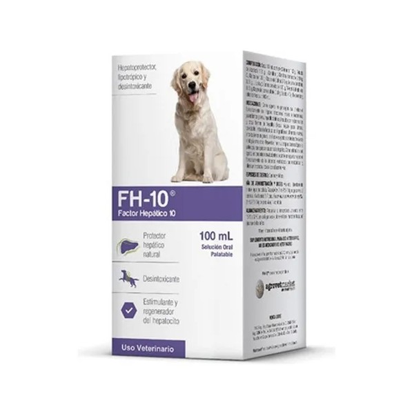 Petmedica Fh 10 Perro Factor Hepatico Trihepat 100 Ml Sillit