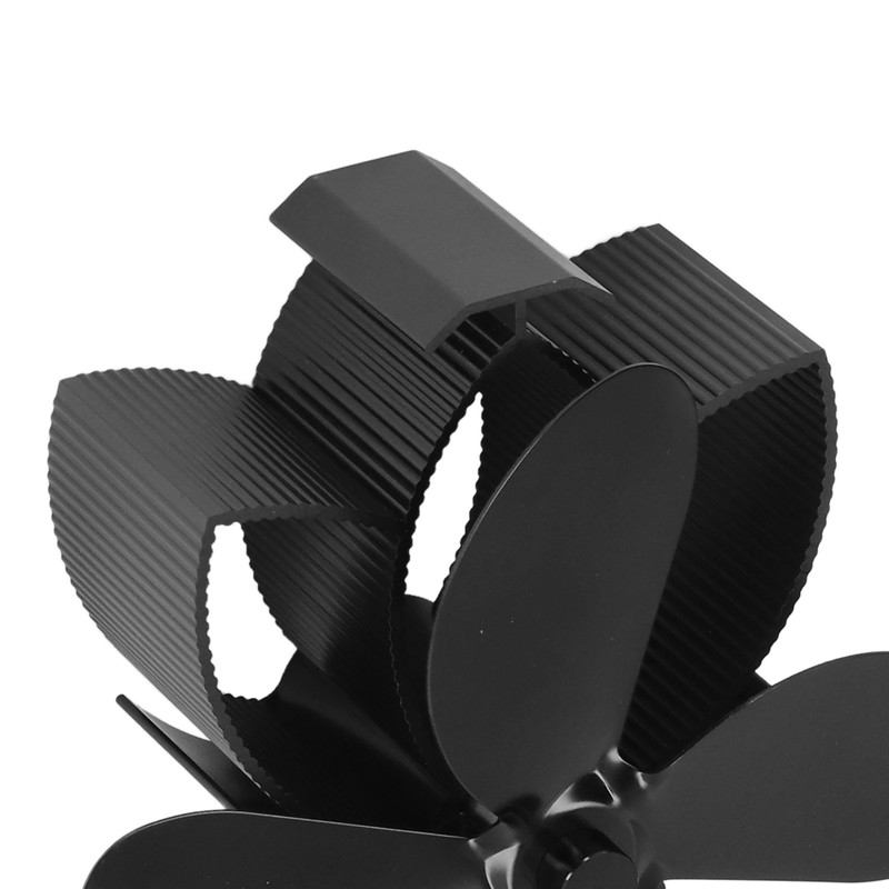Stove Fan Rust Resistant Effective Practical Quiet Automatic Operation Heat