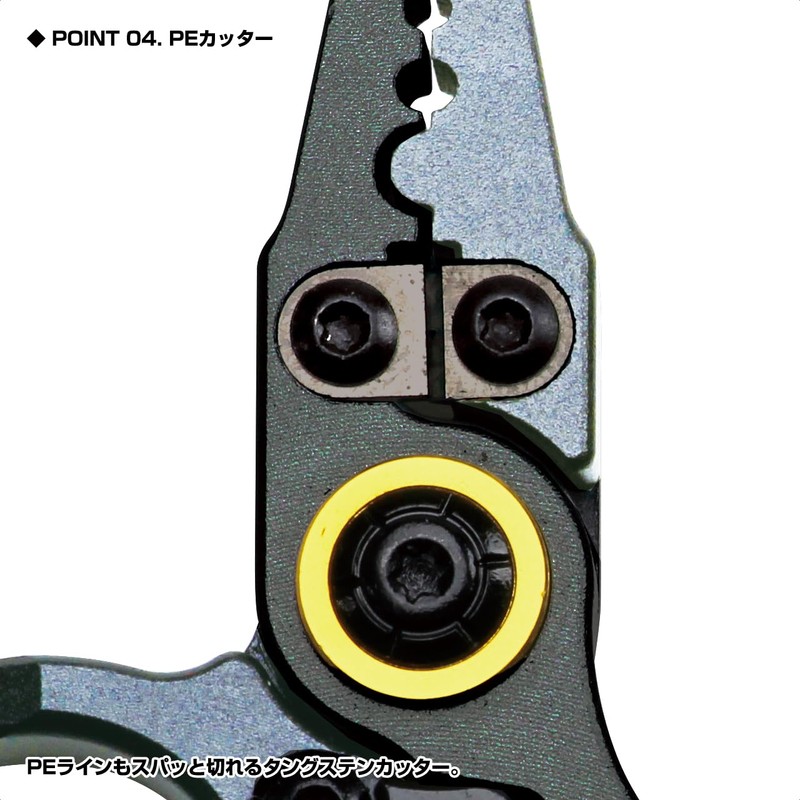 Prox (PROX) Finger Split Mini Pliers, Ring Type/Black x Gunmetal