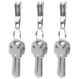 KeySmart Nano Clip - Pocket Clip Key Ring Holder - Secure Your Key Chain, Eliminates Pocket Bulge