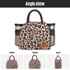 douyadady Lunch Bag Women/Men Lunch Box Women/Men (leopard)