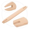 HEEPDD Weaving Shuttle, 2Pcs Beech Wood Weaving Shuttle DIY Weaving