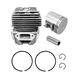 Qnbes 51mm Cylinder Assembly with Piston Fit for Husqvarna Power Cutter Saw K770 K760 II K760 Active II Replace 581476102 581476103