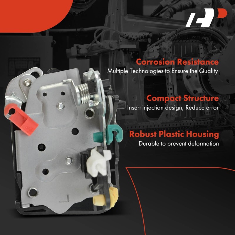 A-Premium Door Latch Lock Actuator Assembly Compatible with Chrysler Vehicles