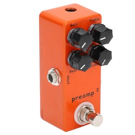 Preamp Guitar Effect Pedal Override B Box True Bypass Instrument Accessory for Electric