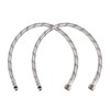31 Inch Braided Stainless Steel Faucet Water Supply Hoses Female
