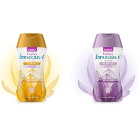 LOMECAN V. Shampoo Íntimo Aclarante Extracto Manzanilla Ácido Láctico 200ml + Piel Sensible Aloe Vera Balancea pH 200ml