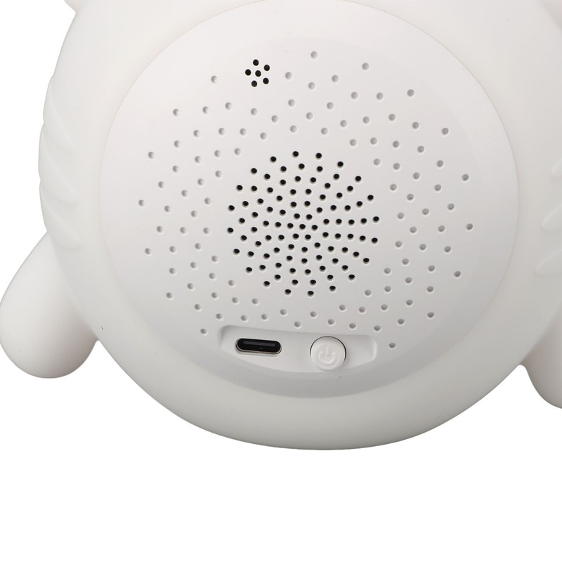 White Noise Alarm Clock Digital Rechargeable Bluetooth Alarm Clock 17