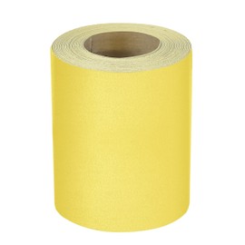 Mirka Yellow Sandpaper Sanding Roll / 93 mm x 5 m / 1 Roll / P100 / Sanding of Hardwood, Softwood, Paint, Spatula, Plastic
