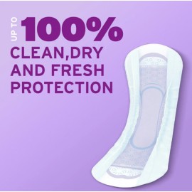 Poise Ultra Thin Incontinence Pads 3 Drop Light Absorbency Regular 48 Count