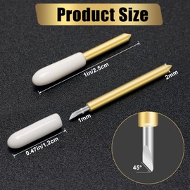 20P Premium Fine Point Blade, Luxiv Fine Point Blade for Cricut Explore Air 1/2/3 Cutting Blade, Replacement Blades for Cricut Maker, Maker 3 for Cutting Thin Cardstock, Vinyl, Sticker, Film (20)