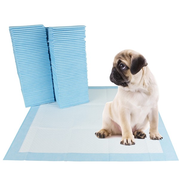 BV Puppy Pads XL 20 Count 28"x34" - Leak-Proof Pee