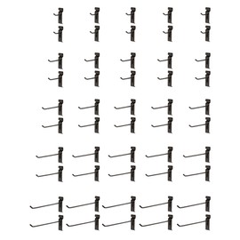 50 Gridwall Hooks - 10 Each - 2",4",6",8",10"