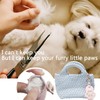 Dog Hair Collector Keyring with Photo Keepsake Box Pet Memory