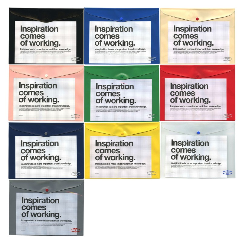 A4 Modified Horizontal Vinyl Briefcase [Gray] VC25 500110-102