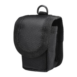 Bolsa de Almacenamiento Portátil Negra para Oxímetro de Dedo con Hebilla de Cinturón, Bolsa de Almacenamiento Negra para Oxímetro de Dedo con Gancho, Adecuada para la Mayoría de