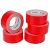 COSIMIXO 5-Pack Red Heavy Duty Duct Tape, 2 inches x